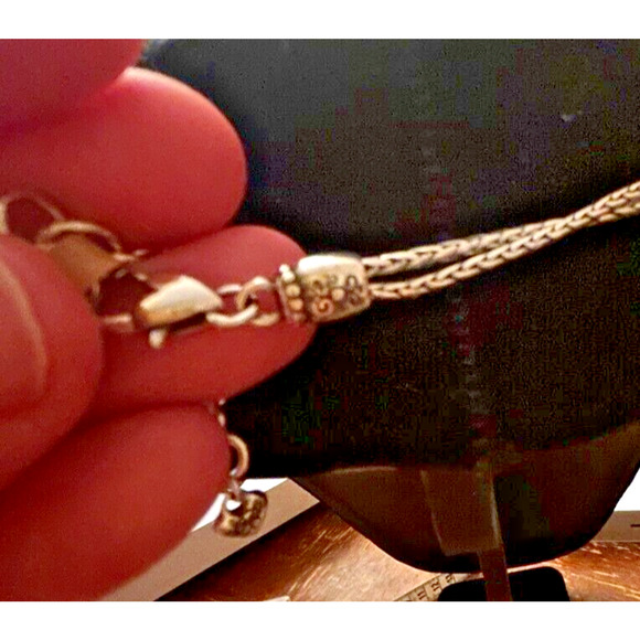 Brighton Deco Lace Necklace Silver - Picture 7 of 9